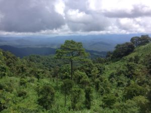 Viewpoint on the way to Mae Hong Son from Pai