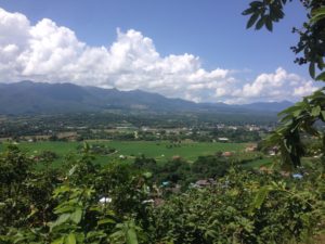 View of Pai valley from up high