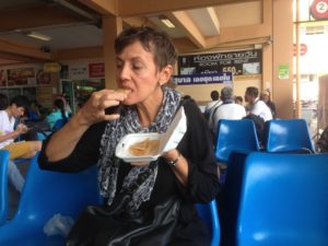 Adri and her roti