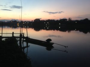 Sunset on the Kok River