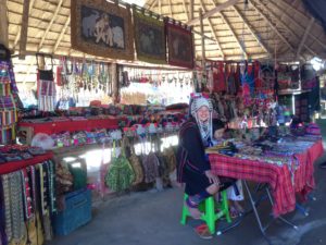 Long Neck Karen Hilltribe village