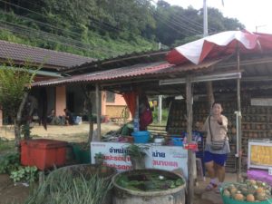 Mae Chan pineapple stall