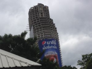 Sathorn Unique Tower or Ghost Tower