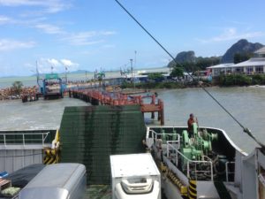 Ferry from Donsak Pier