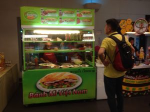 Suvarnabhumi Airport - Vietnam baguette stand