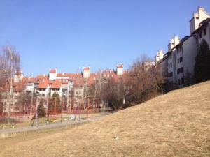 Residential area in Belgrade