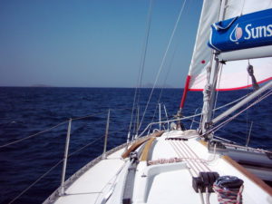 Sailing to Otok Lavsa