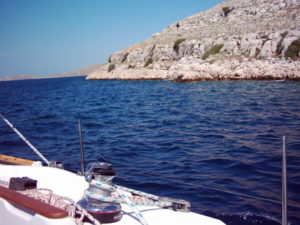 Sailing towards Dugi Otok 