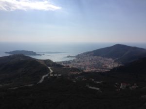 Budva from afar