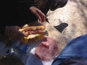 Picnic on la plage