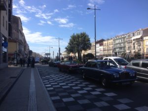 Sete vintage car parade