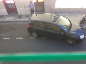 hallelujah, a car found parking