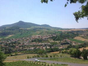 View of Aguessac from Compeyre