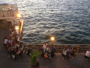 Restaurant along the corniche