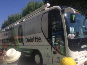 Tour de France - Dimension Data team bus