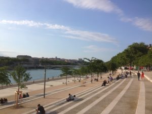 Lyon - The River Rhone