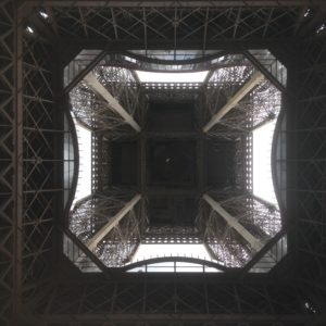 Eiffel Tower from below