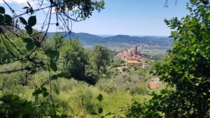 View towards Ponzano Superiore