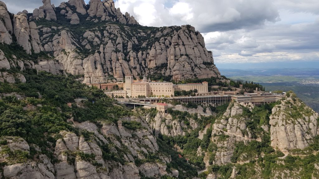 Montserrat near Barcelona