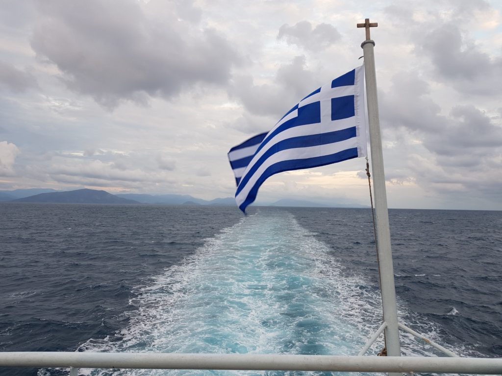 Ferry to Corfu