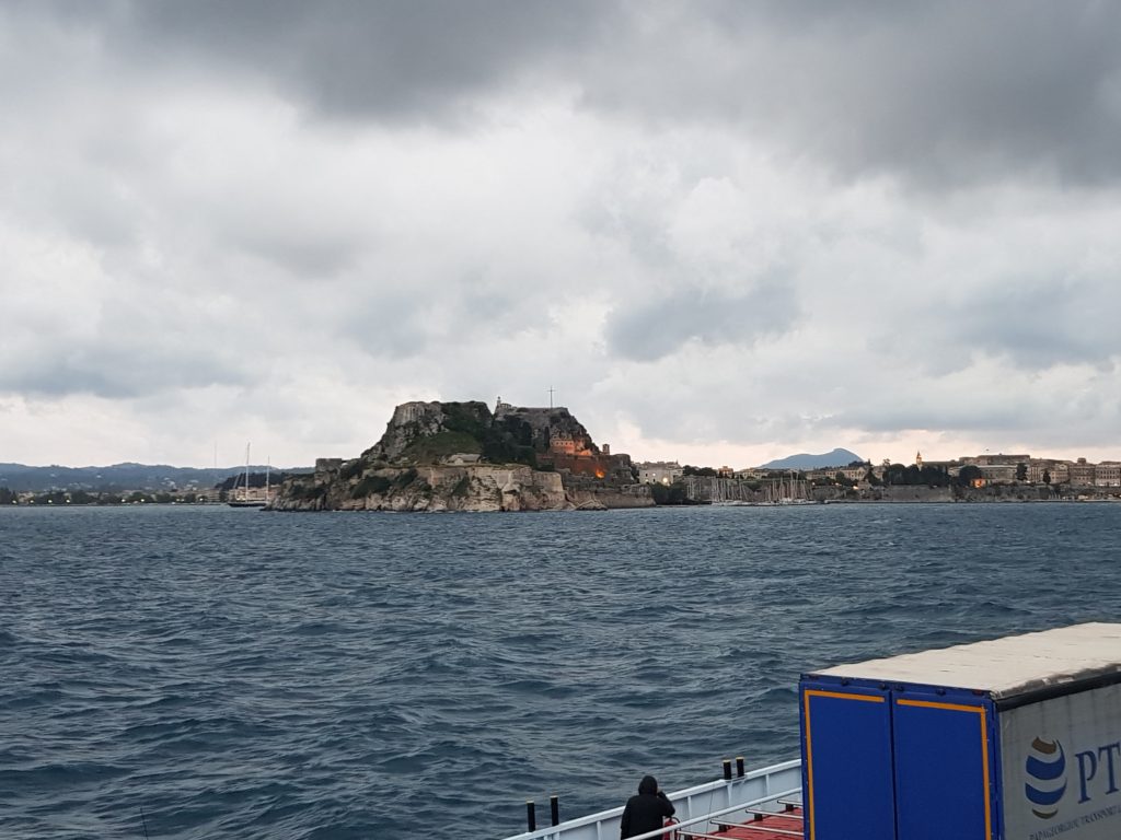 Ferry to Corfu