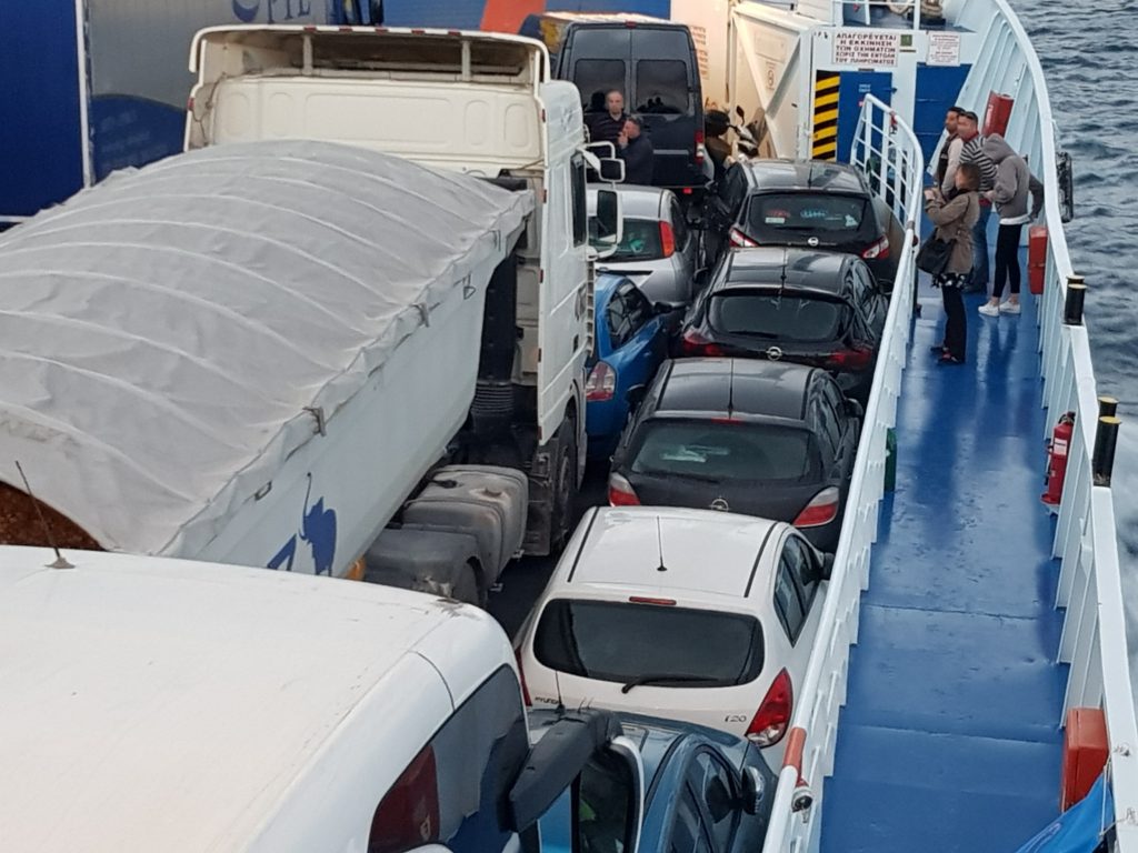 Ferry to Corfu