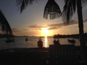 Boat Bar sunset