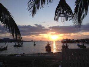 Boat Bar sunset