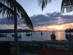 Boat Bar sunset