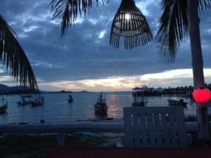 Boat Bar sunset