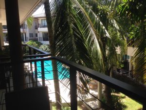 Apartment - Patio, view to pool