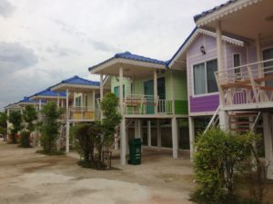 Colourful accommodation