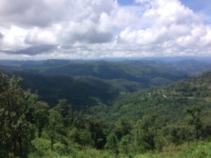 Viewpoint on the way to Mae Hong Son from Pai