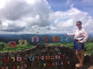 Viewpoint on the way to Mae Hong Son from Pai