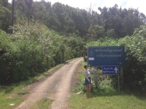 Viewpoint on the way to Mae Hong Son from Pai