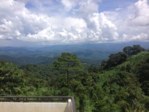 Viewpoint on the way to Mae Hong Son from Pai