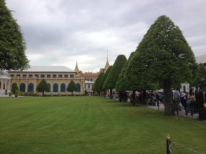 The Grand Palace - Main entrance gardens