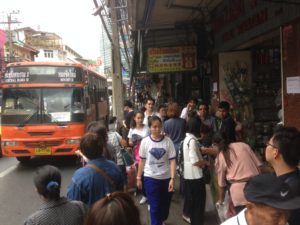 Typical Bangkok City Street