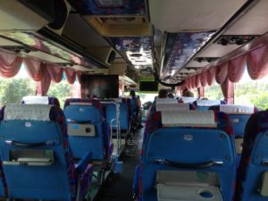 Inside bus