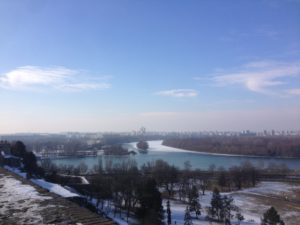 View from Belgrade Fortress