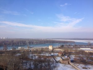 View from Belgrade Fortress