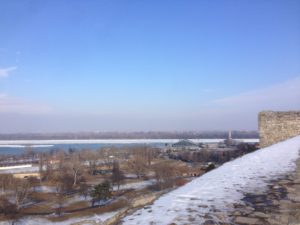 View from Belgrade Fortress