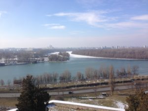 View from Belgrade Fortress