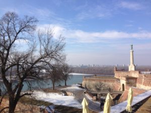 View from Belgrade Fortress