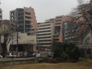 NATO bombed buildings - Site 1