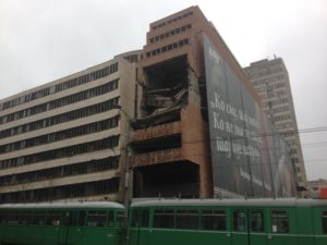 NATO bombed buildings - Site 1