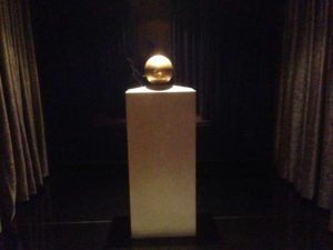 Nikola Tesla Museum - Urn containing Tesla's ashes