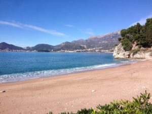 Sveti Stefan beach