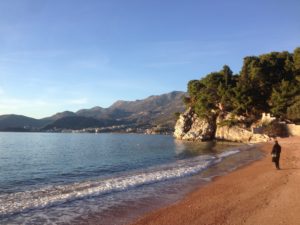 Sveti Stefan beach