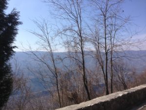 On the way to Ostrog Monastery